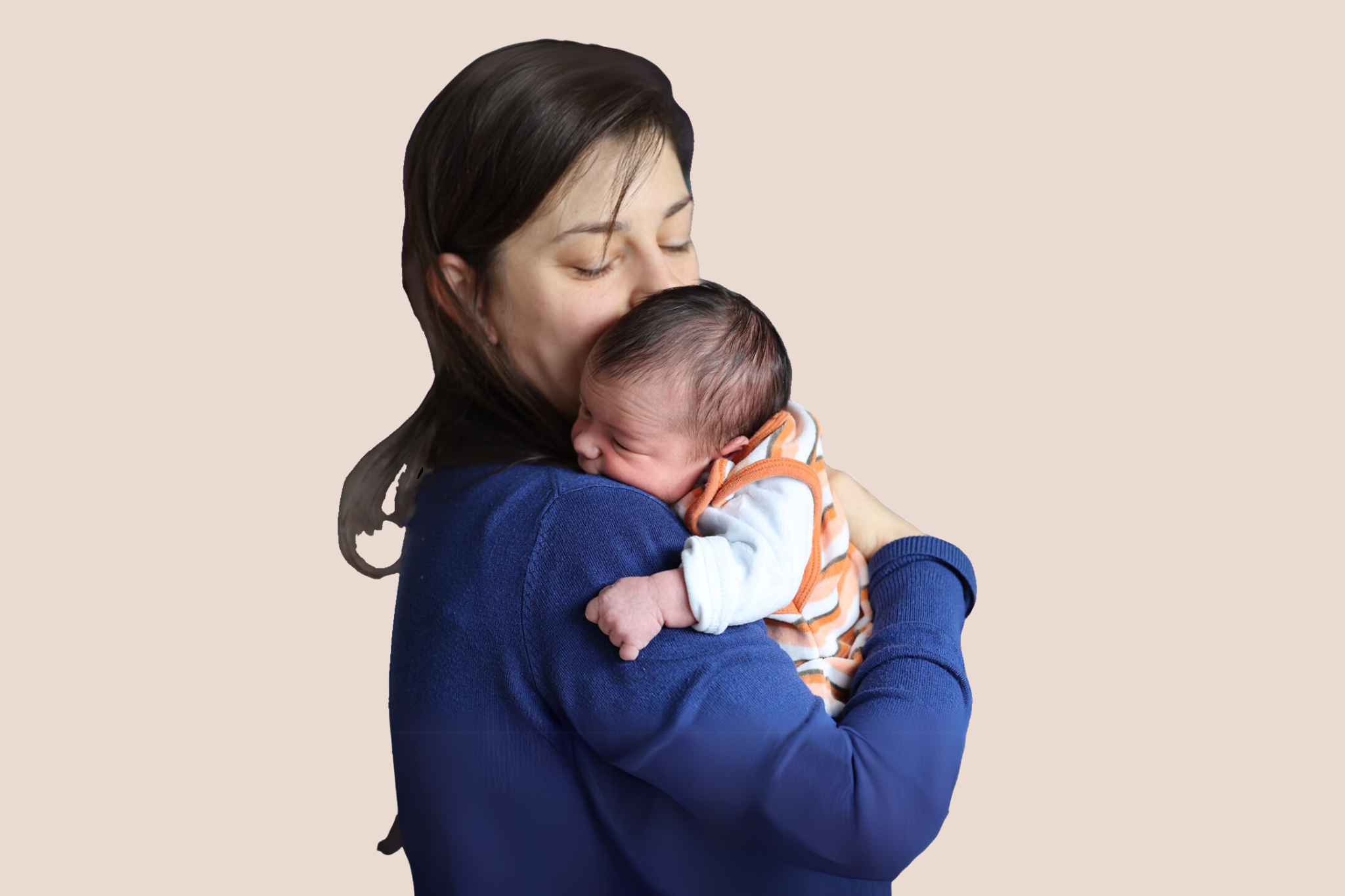 Rückbildung Yoga, Mama mit Baby